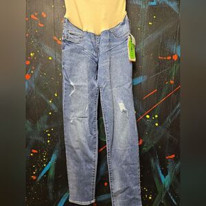 Women's Indigo Maternity Blue Jeans‎ NWT Branch + Twig